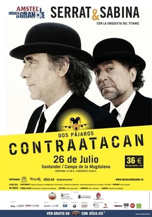 Poster Serrat & Sabina: dos pájaros contraatacan 2012