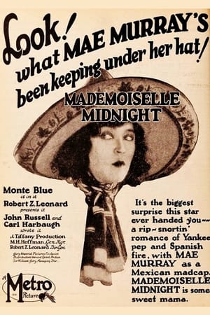 Poster Mademoiselle Midnight (1924)
