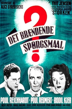 Poster The Burning Question 1943