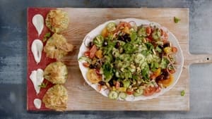 Jamie's 15-Minute Meals Green Tea Salmon and Modern Greek Salad