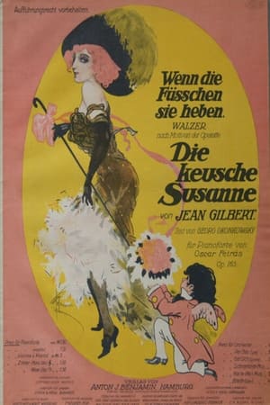 Poster Die keusche Susanne (1972)