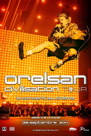 Poster Orelsan - Civilisation Tour au cinéma 2023