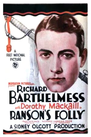 Poster Ranson's Folly 1926