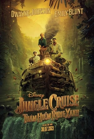 Poster Jungle Cruise: Thám Hiểm Rừng Xanh 2021