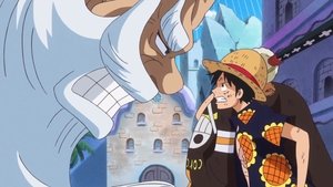 Image Gathering into a Powerful Front! Luffy and a Group of Brutal Warriors!