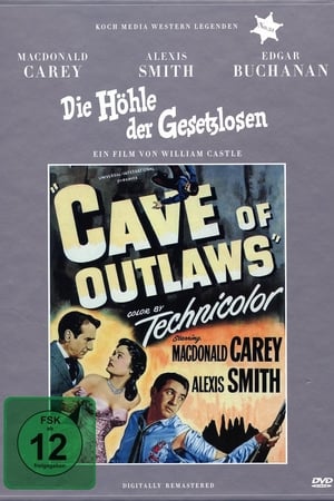 Poster Die Höhle der Gesetzlosen 1951