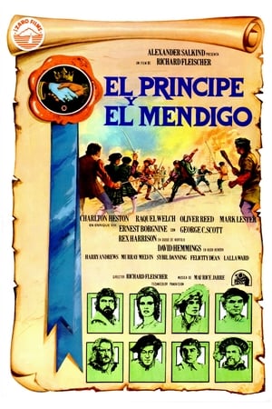 Poster El príncipe y el mendigo 1977