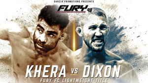 Poster for Fury FC 98: Khera vs. Dixon