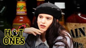 Hot Ones Rosalía Can't Stop Laughing While Eating Spicy Wings