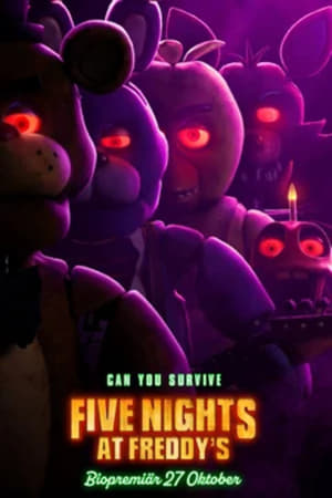 Poster Five Nights at Freddy's 2023