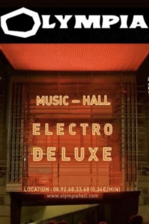 Poster Electro Deluxe en concert à L'Olympia (2018)