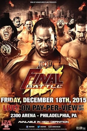 ROH Final Battle 2015 poster