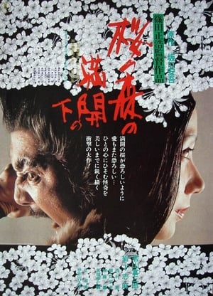 Poster 桜の森の満開の下 1975