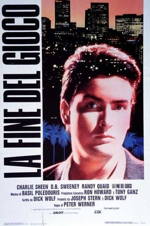 Poster La fine del gioco 1987