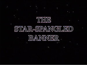 The Star-Spangled Banner still