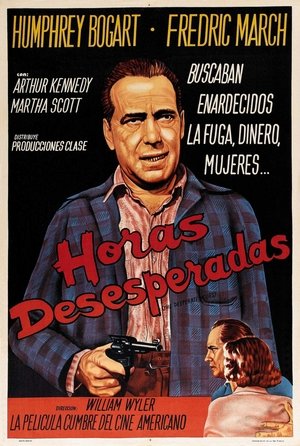 Poster Horas desesperadas 1955