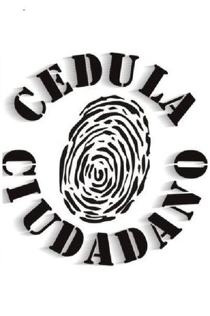 Cedula ciudadano poster