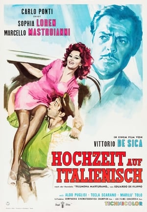 Poster Hochzeit auf italienisch 1964