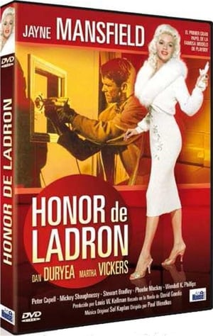 Poster Honor de ladrón 1957