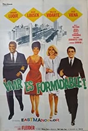 Poster Vivir es formidable 1966