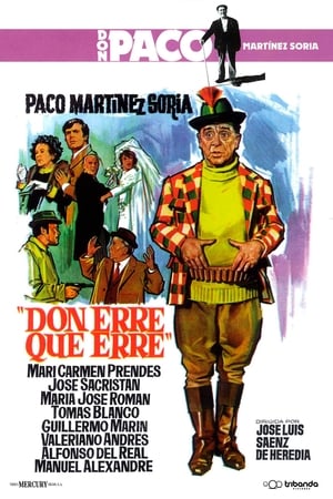 Poster Don erre que erre 1970