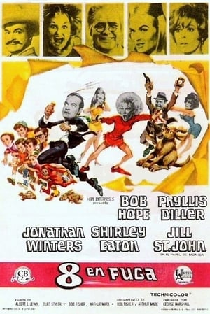 Poster Ocho en fuga 1967
