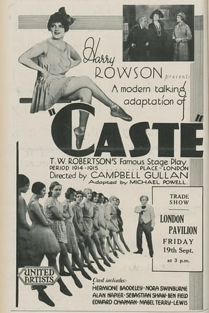 Poster Caste (1930)