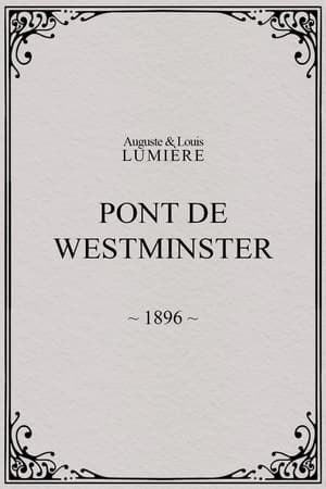 Poster Pont de Westminster (1896)