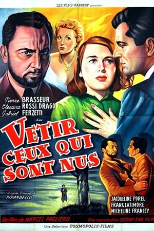 Poster Vestire gli ignudi 1954