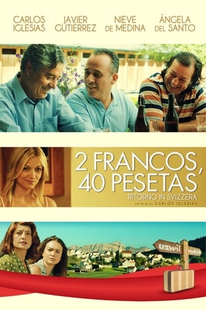 Poster 2 francos, 40 pesetas 2014