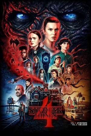 Poster Stranger Things Temporada 4 La masacre en el laboratorio de Hawkins 2022