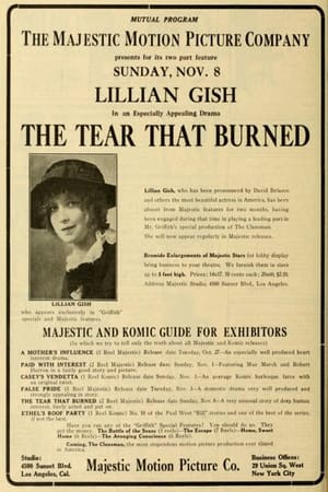 Poster The Tear That Burned (1914)