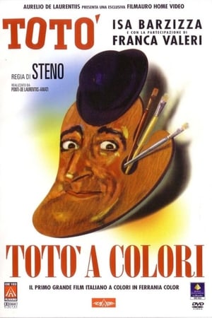 Poster Totó in color (1952)