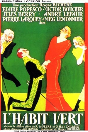 Poster L'Habit vert 1937