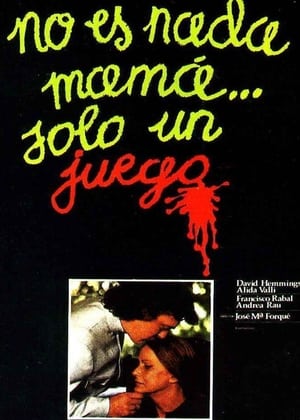 Poster No es nada, mamá, sólo un juego 1974