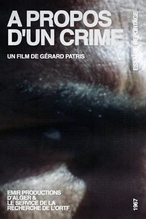 Poster A Propos D'Un Crime 1967