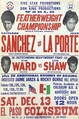 Poster di Salvador Sanchez vs. Juan Laporte