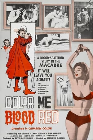 Poster Color Me Blood Red (1965)