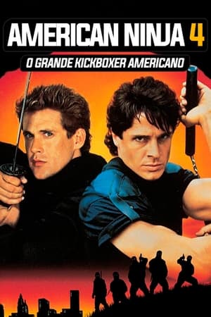 Poster American Ninja 4: O Grande Kickboxer Americano 1990