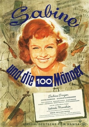 Poster Sabine und die hundert Männer 1960