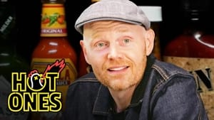 Image Bill Burr Gets Red in the Face While Eating Spicy Wings