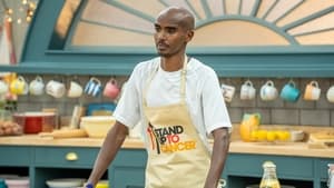 The Great Celebrity Bake Off for Stand Up To Cancer Mo Farah, Motsi Mabuse, Katherine Kelly, Ben Miller