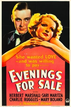 Poster Evenings for Sale (1932)