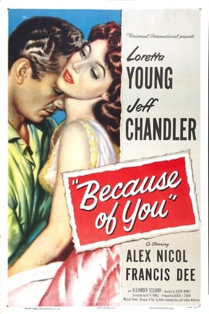 Poster Because of You 1952