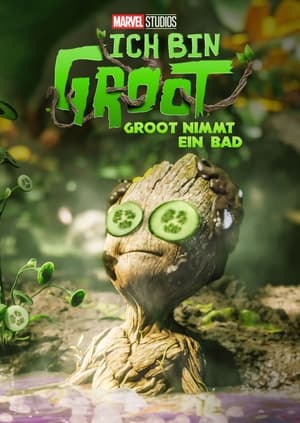 Poster Groot nimmt ein Bad 2022