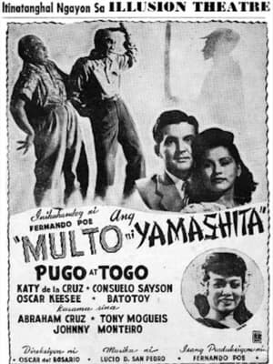 Poster Ang Multo ni Yamashita (1947)