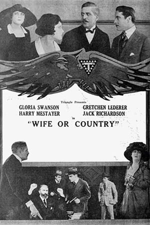 Poster Wife or Country (1918)