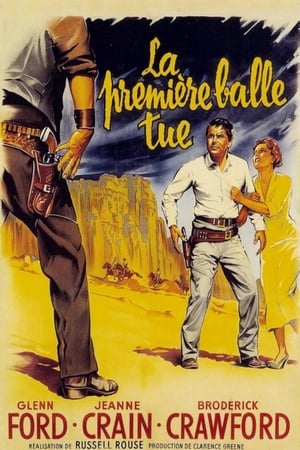 Poster La première balle tue 1956
