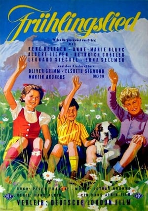 Poster Frühlingslied 1954