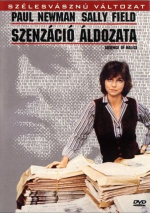 Poster A szenzáció áldozata 1981